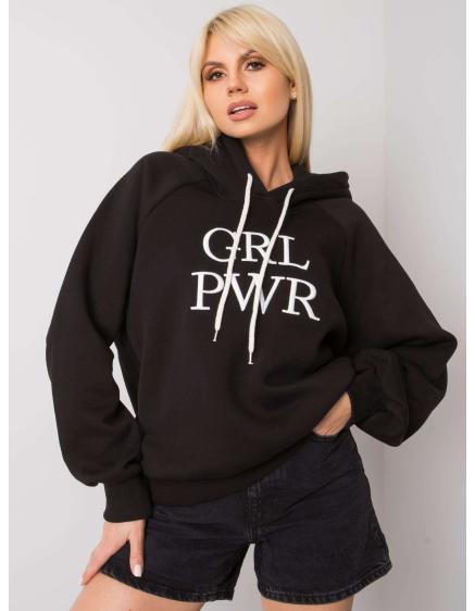 Dámská mikina zateplená DEBBY černá 