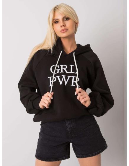 Dámská mikina zateplená DEBBY černá 