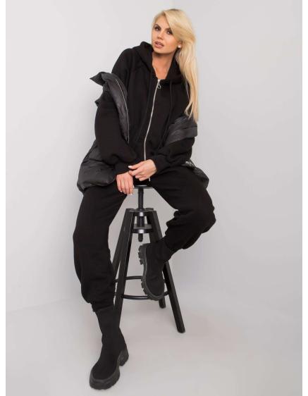 Női szett mellénnyel ABIGAIL fekete