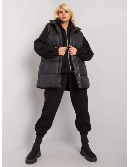 Női szett mellénnyel ABIGAIL fekete