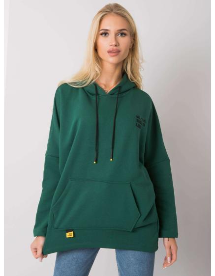 Női pulóver LAYLLA sötétzöld