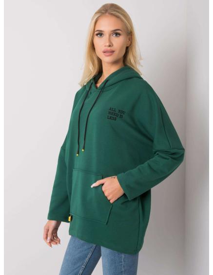 Női pulóver LAYLLA sötétzöld