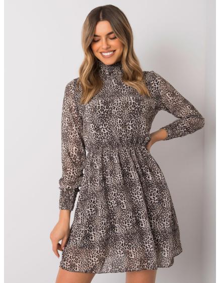 Dámské šaty Jacquie RUE PARIS béžové