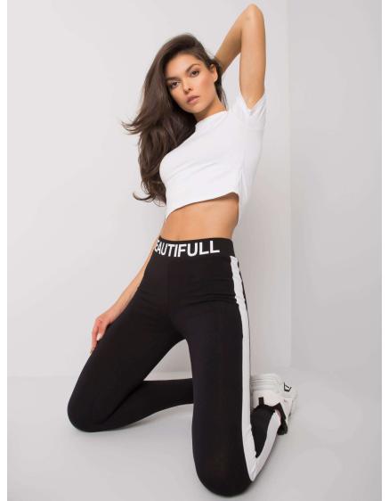 Női pamut leggings Mattea RUE PARIS fekete