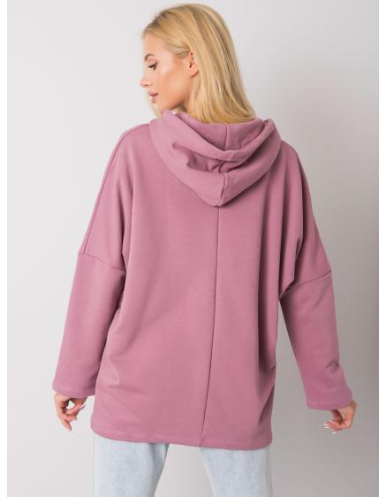 Női kapucnis pulóver LAYLLA pink