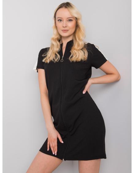 Női Seppa RUE PARIS ruha fekete