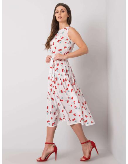 Női nyomtatott SAFIA ruha Fehér