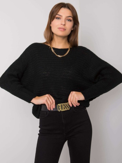 Dámsky sveter Carina OCH BELLA black