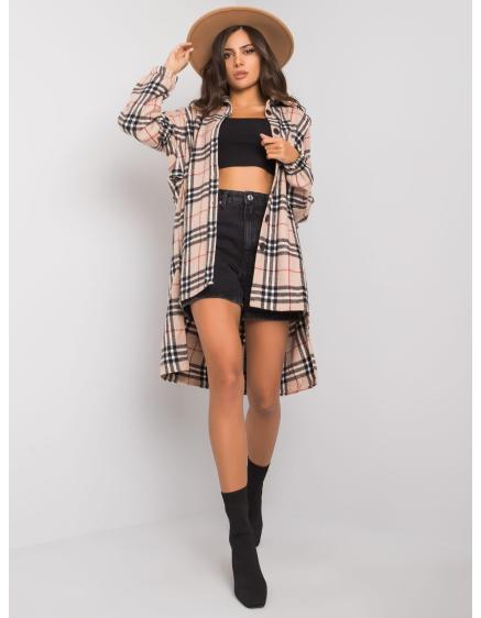 Női ing BONNIE bézs-fekete