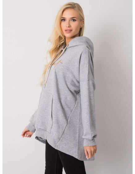 Női pulóver FALLON szürke