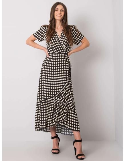 Női nyomtatott ruha ARLINDA fekete