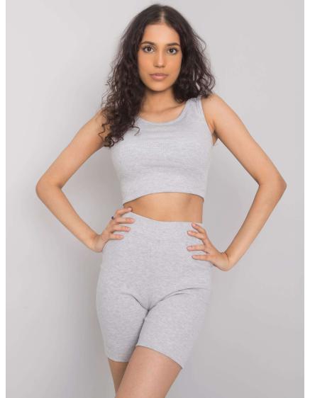 Női rövidnadrág Justine RUE PARIS szürke