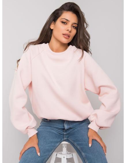 Dámska mikina Tashi RUE PARIS svetlo ružová