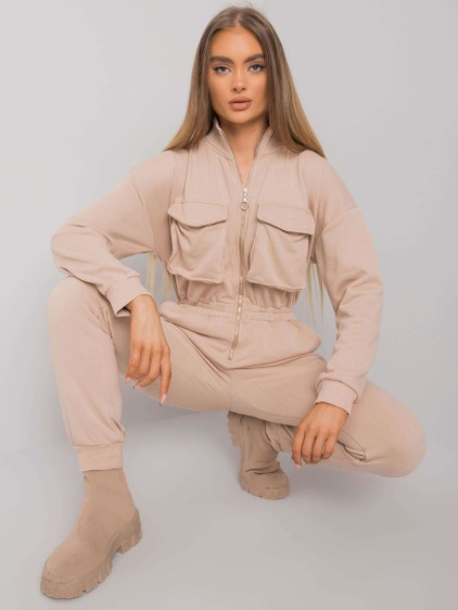 Női overall RAENA bézs