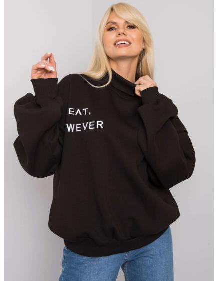 Női oversize pulóver KELLY fekete