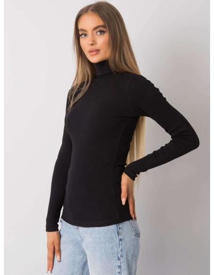 Dámská halenka s rolákem Elisee RUE PARIS černá 