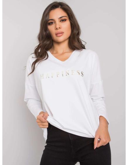 Dámska blúzka s Georgetown RUE PARIS biela