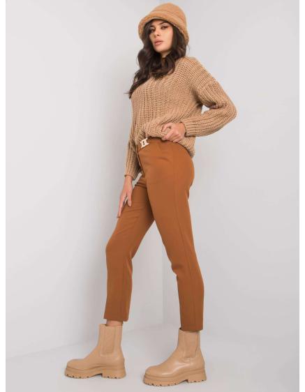 Dámske nohavice BEVERLY svetlohnedé