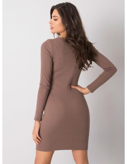 Dámske šaty Delaware RUE PARIS hnedé