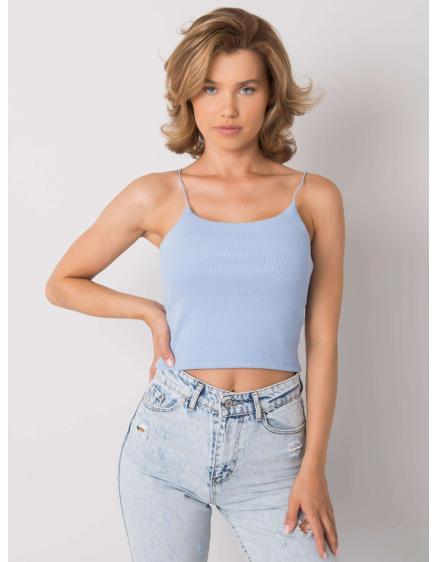 Dámský top bez ramínek SKYE modrý 