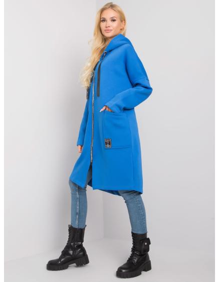 Női hosszú pulóver ELVINA sötétkék