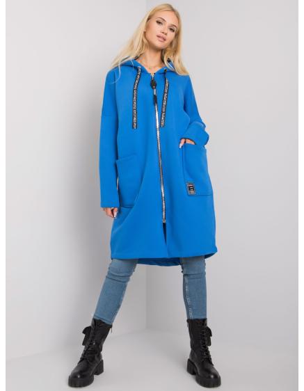 Női hosszú pulóver ELVINA sötétkék