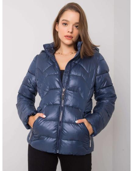 Női steppelt kabát ASHLYN sötétkék