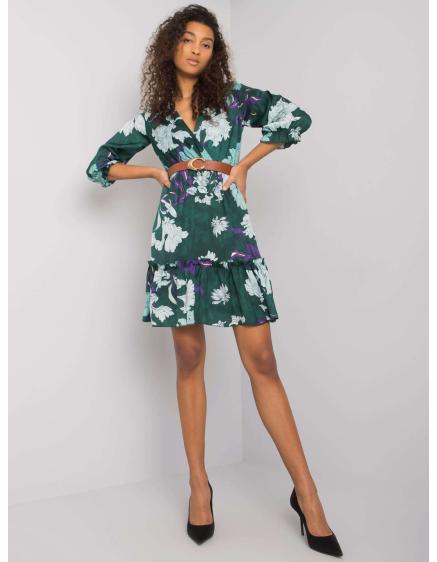 Női ruha övvel PENSACOLA zöld