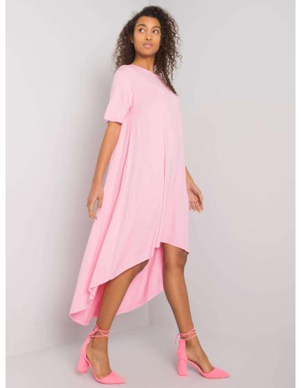 Dámské šaty Casandra RUE PARIS světle růžové