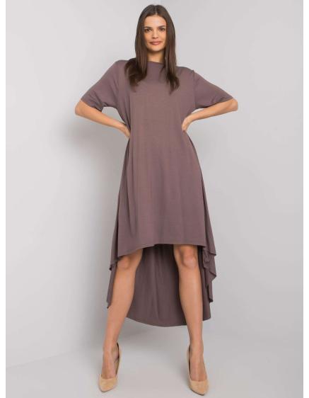 Dámske šaty RUE PARIS Casandra hnedé