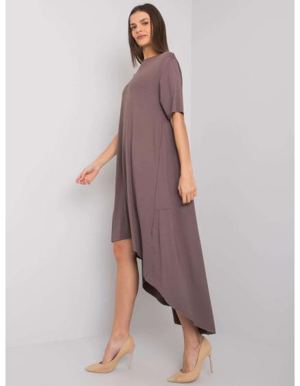 Dámske šaty RUE PARIS Casandra hnedé