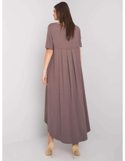 Dámske šaty RUE PARIS Casandra hnedé