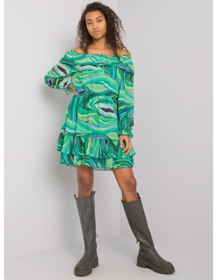 Női fodros ruha spanyol EDMONTON zöld