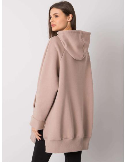 Női Arno Kenguru pulóver RUE PARIS sötét bézs színű