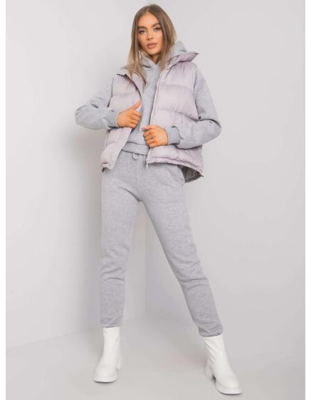 Női mellény szett AYSEL szürke