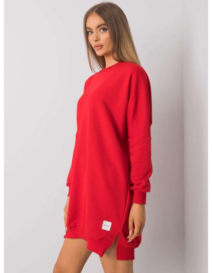 Dámske šaty s dlhým rukávom Odile RUE PARIS Red