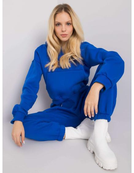 Női pamut tréningruha SOLANGE sötétkék