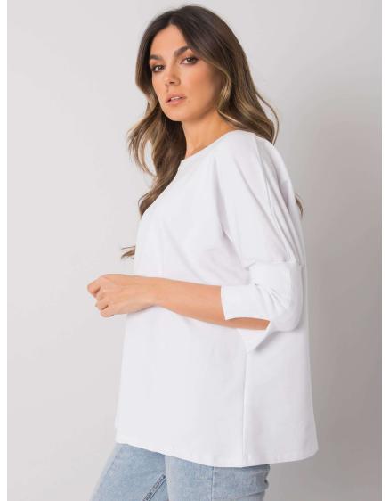 Dámská halenka volného střihu HASSINA bílá 