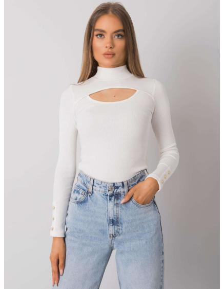 Női kivágott blúz ATTALE ekrü színben