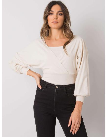 Dámská halenka Chavri RUE PARIS béžová