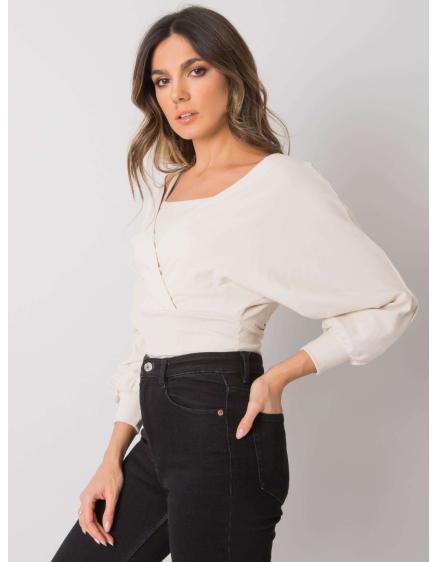 Dámská halenka Chavri RUE PARIS béžová