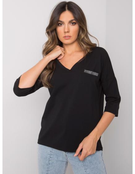 Női blúz Sofia RUE PARIS fekete