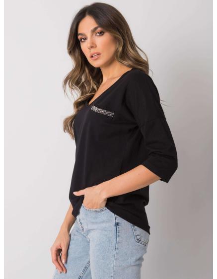 Női blúz Sofia RUE PARIS fekete