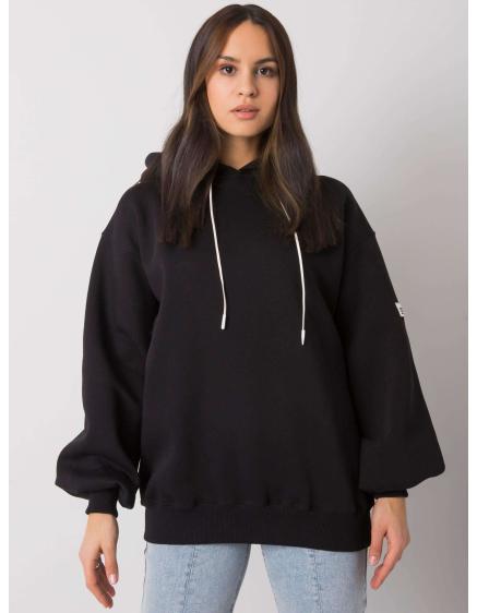Dámská mikina s kapucí YASSIE černá 