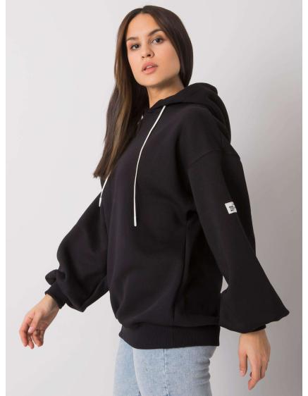 Dámská mikina s kapucí YASSIE černá 