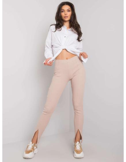 Női Grace RUE PARIS nadrág világos bézs színben