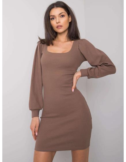 Dámske šaty Shantaya RUE PARIS hnedé