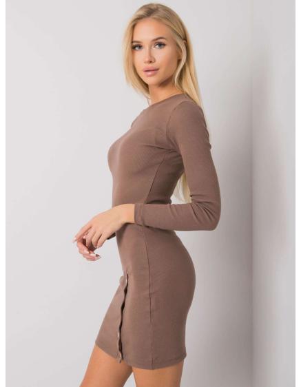 Dámske šaty Aneeka RUE PARIS hnedé