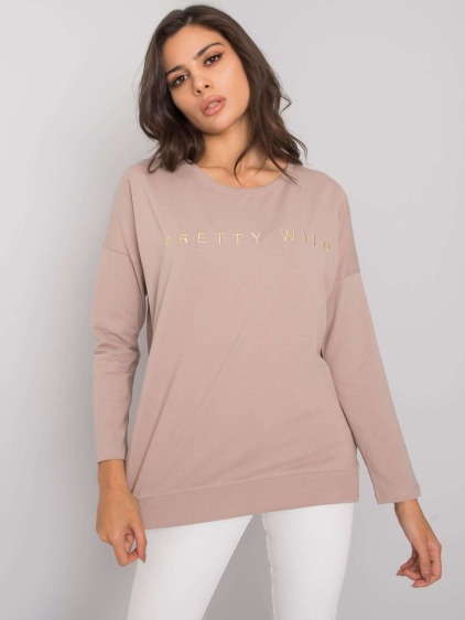 Dámská halenka plus size  Halle RUE PARIS béžová