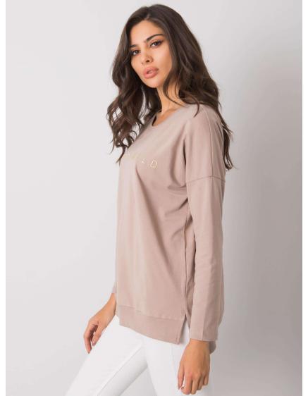 Női plus size blúz Halle RUE PARIS bézs színben